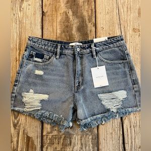 KanCan Los Angeles High Rise Denim Shorts. Style KC5132L-VC. Size XL